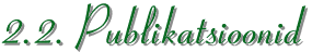 Publikatsioonid